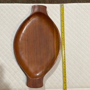Wooden tray platter